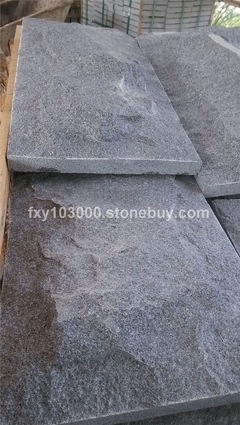 福建芝麻黑G654蘑菇石 自然粗犷的建筑装饰瑰宝