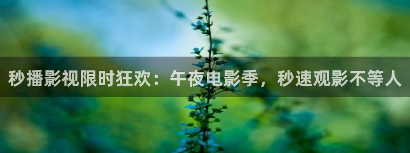 红桃成人影院：秒播影视限时狂欢：午夜电影季，秒速观影不等人